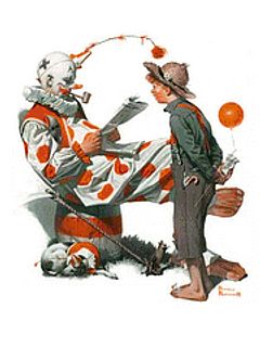 Clown and Boy
