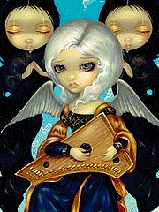 Angel with a Psaltery