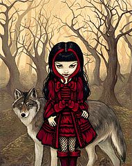 Red Riding Hood in Autumn